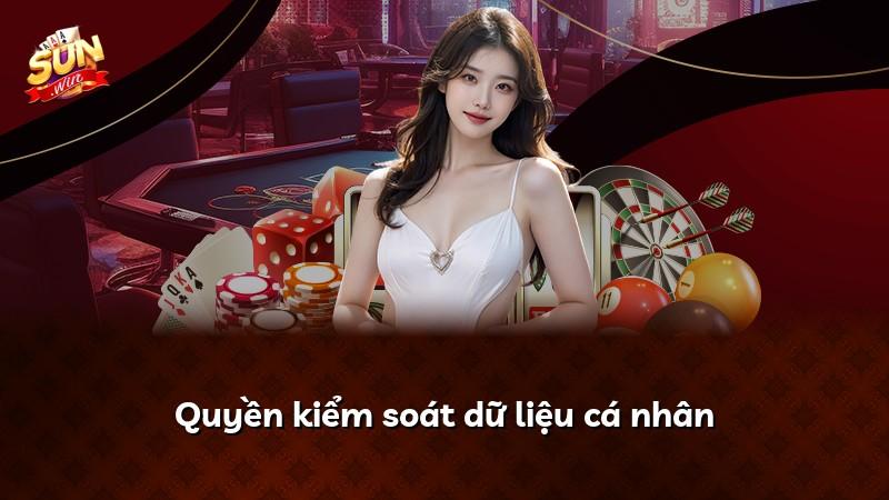Quyền kiểm soát dữ liệu cá nhân